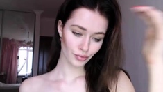 Horny Webcam Babe Solo Masturbation