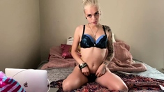 Blonde Babe Solo Masturbation Free Sexy Porn