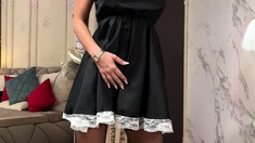 Brunette Solo Webcam Masturbation