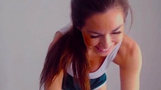 Amateur teen porsha solo action