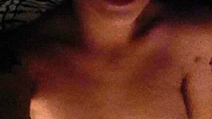 Small titted brunette amateur anal nailed at home