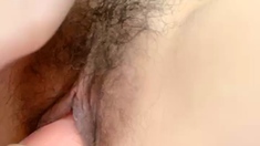 POV close up asian gf blowjob