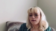 Stacked brunette goes solo toys and masturbation