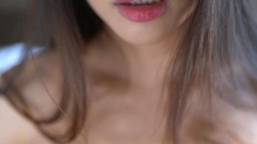 Big boobs milf masturbates with her dildo