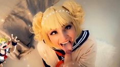 Homemade amateur blonde teen blowjob and cumshot