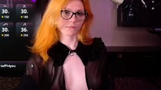 Amateur redhead Russian teen