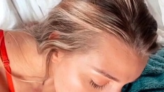 Amateur blonde teen sucks dick in hot pov blowjob sex tape