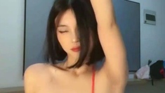 Amateur asian teen licks ass and sucks cock