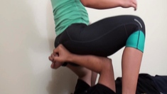 Femdom fetish strap porno