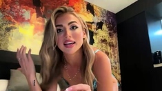 Busty blonde babe stuffed by big cock
