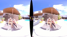 Blonde Teens Naughty Public Masturbation Outdoors