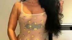 Great Big Boobs On Masturbating Redhead