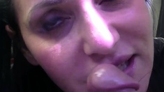 Blonde amateur milf does anal on pov camera 21