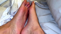 Maitresse Madelines solo foot fetish POV