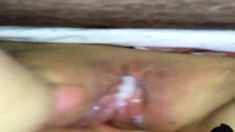 Deutscher Amateur bekommt eine gefingerte Muschi-Massage