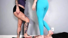 Bratty Foot Girls Mia Riot Trampling The Pervy Producer