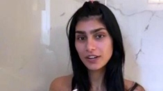 Mia Khalifa Nude Vlog While Taking A Bath Onlyfans Video
