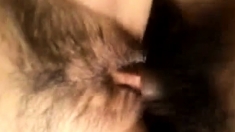 Hairy couple fucking