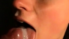 mouth cum