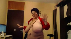 Bbw Granny Dance