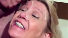 Canadian Milf Needs A Facial!