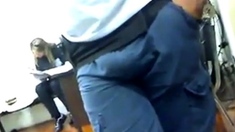 Str8 security officer bulge