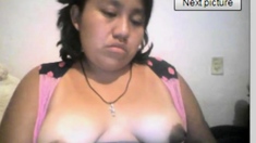 mexicana muestra tetas