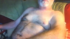 Mature man cumming