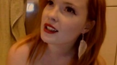 More redhead webcam