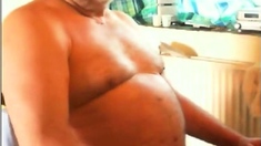 grandpa cum on cam on cam