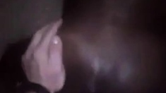 HUGE WHITE DICK barefucks Black Ass